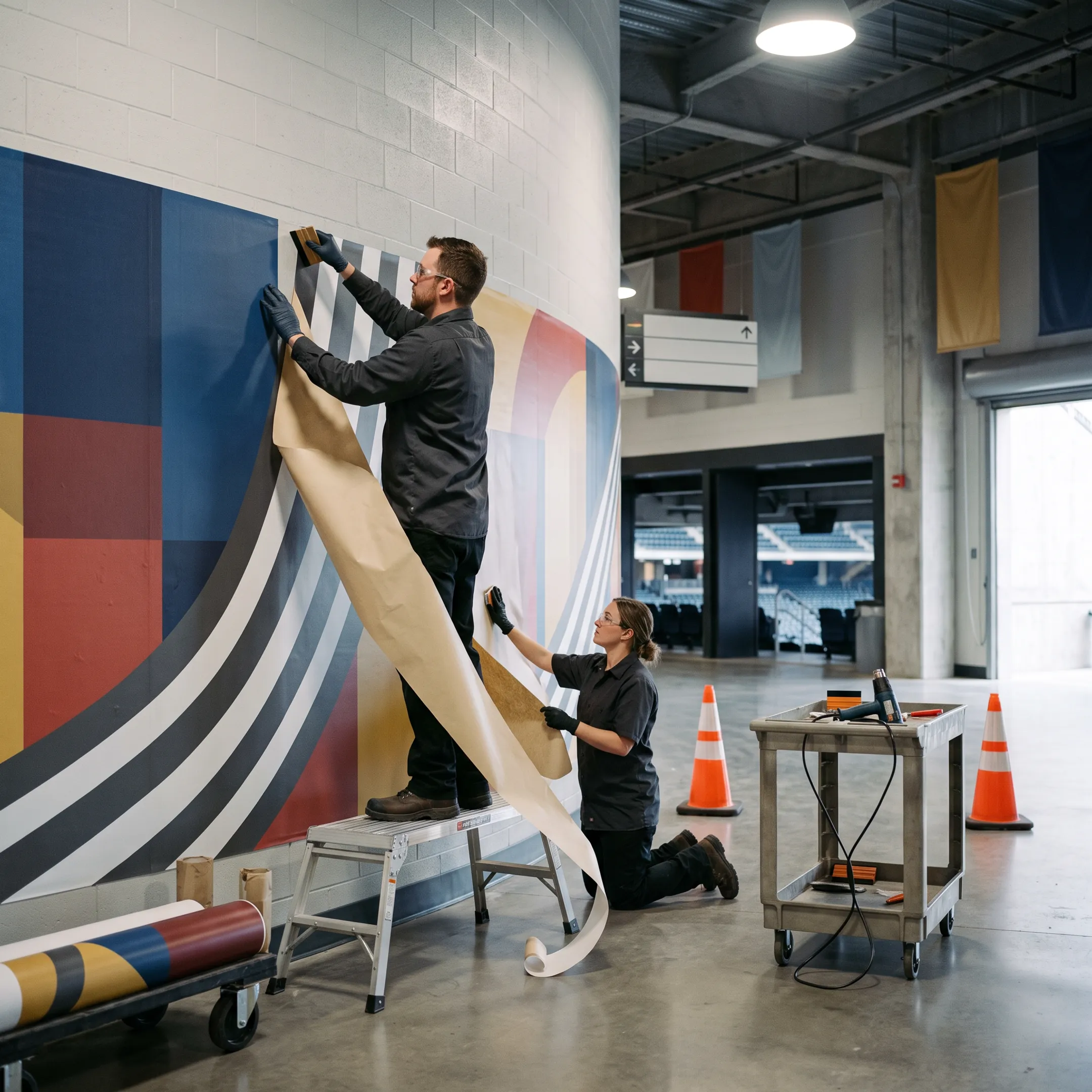 Stadium Branding and Graphics