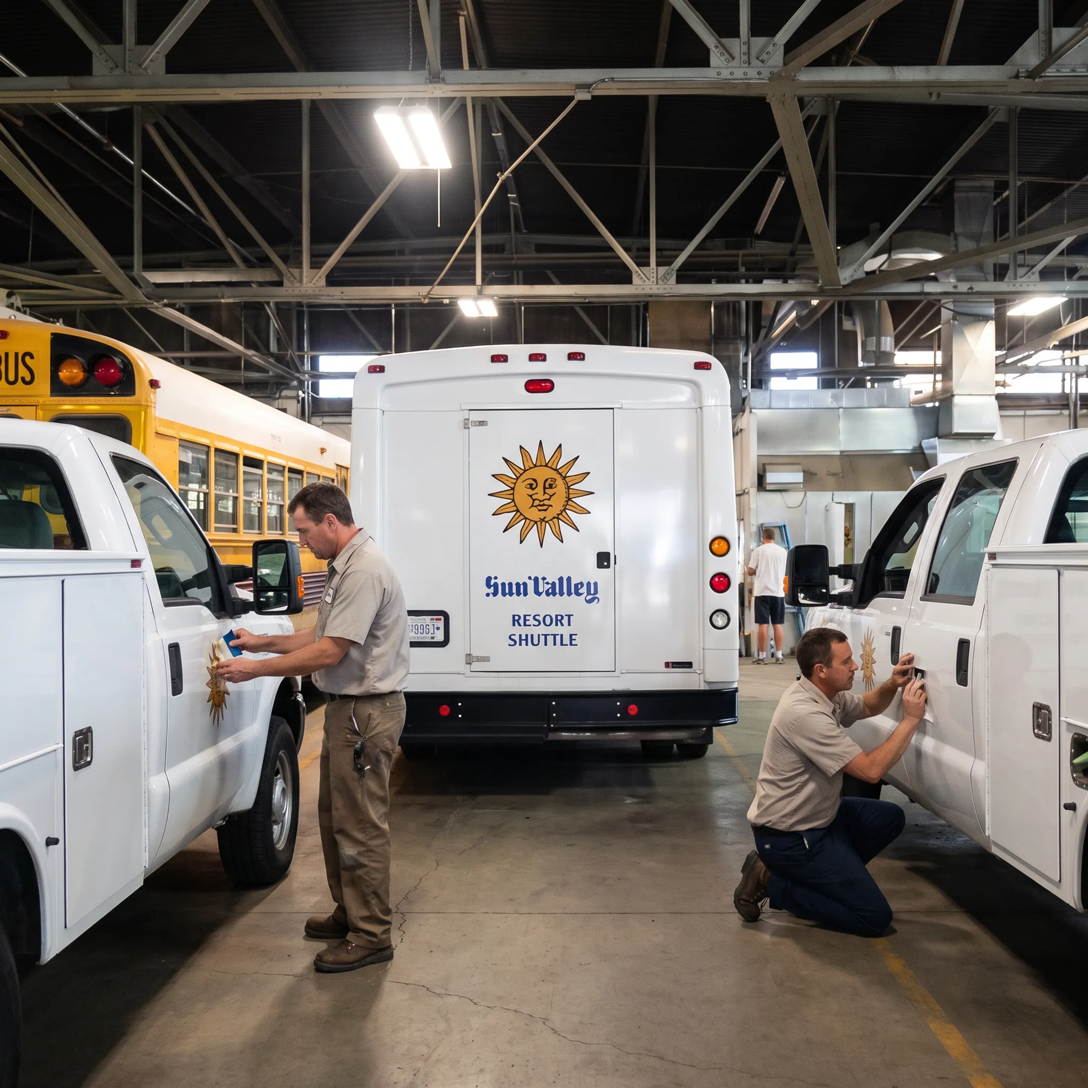 Commercial Vehicle Spot Graphics