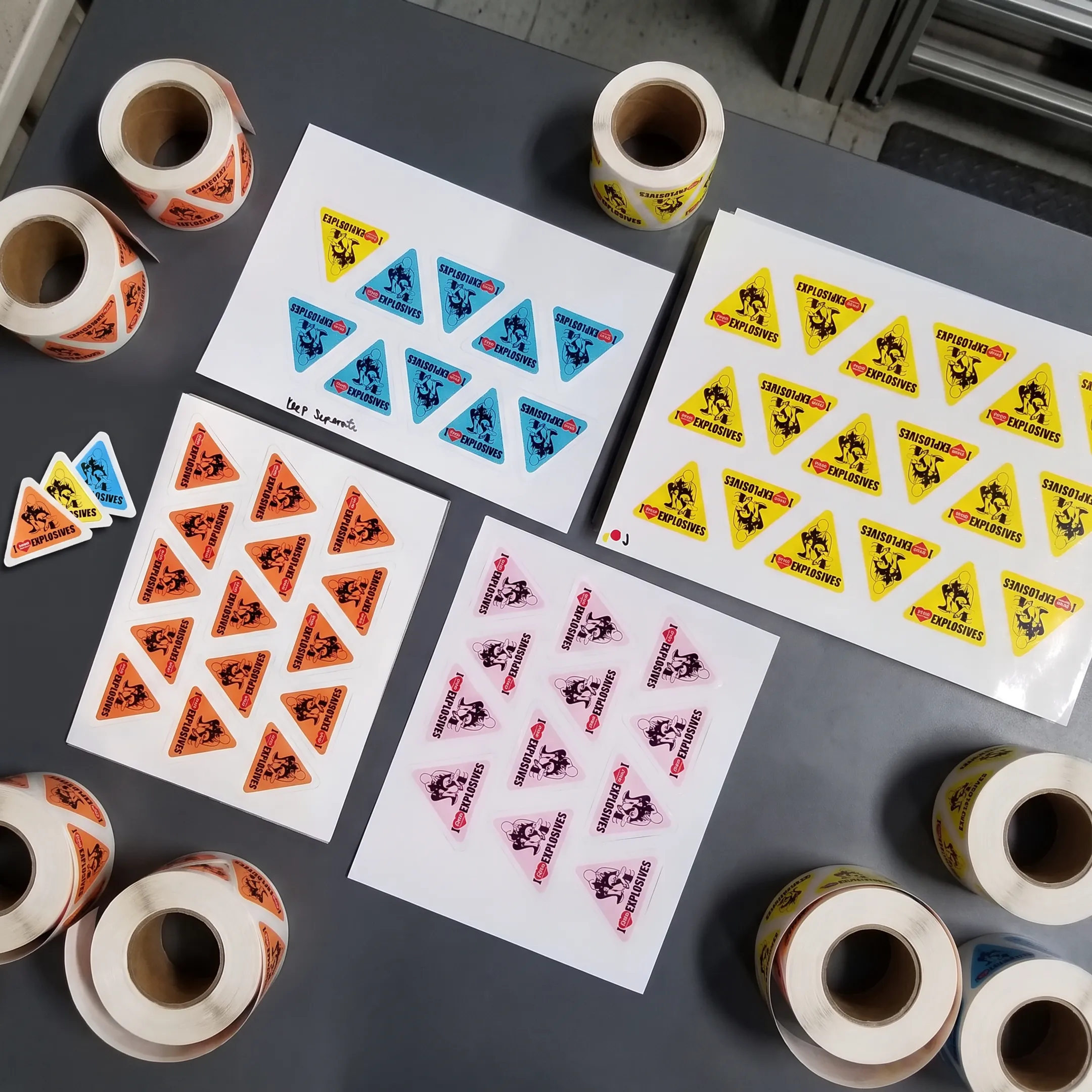 Custom Digital Label Printing