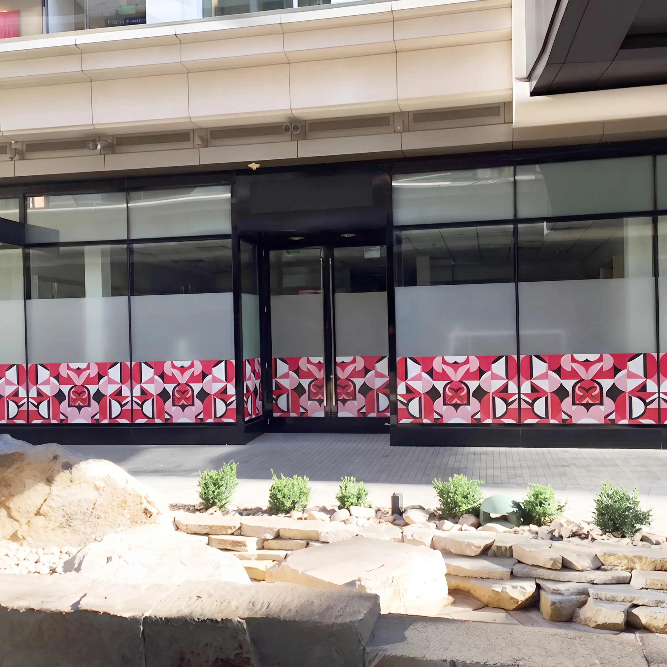 Custom Decorative Graphic Window Films