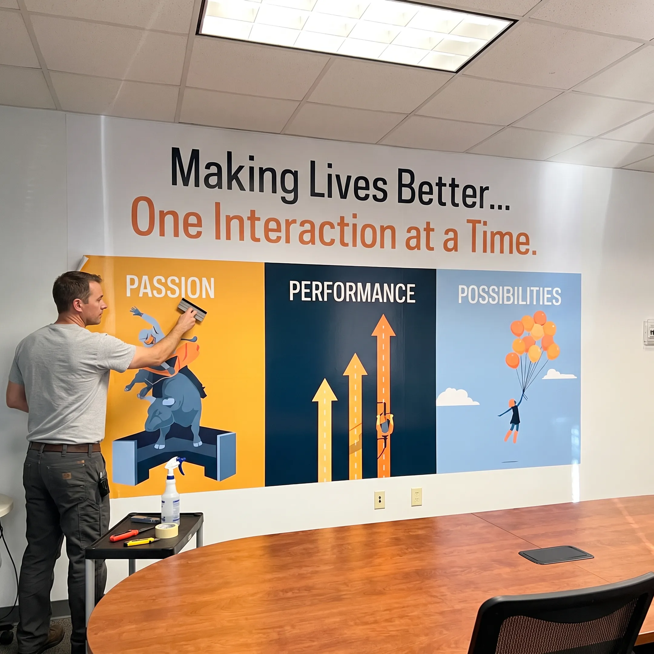 Corporate Office Murals