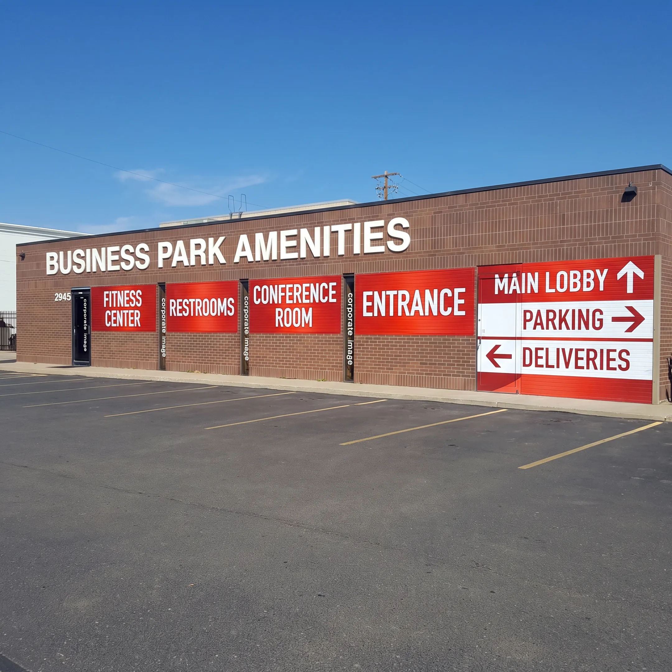 Amenity Signage and Signs