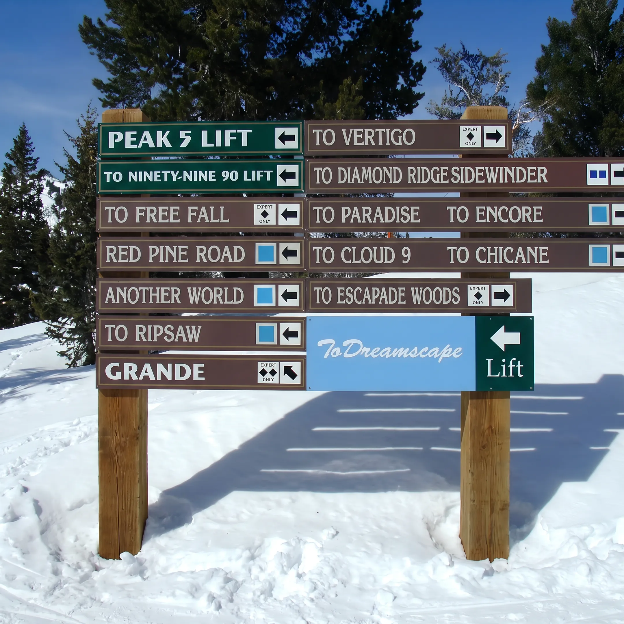 Park City Signs in Utah