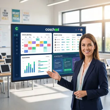 AI-powered learning management platform for schools