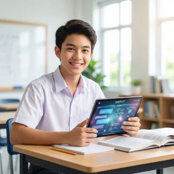 AI-powered doubt clearing session for students