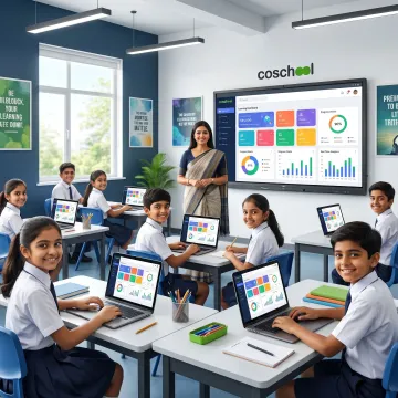AI-powered digital learning platform for private schools in India