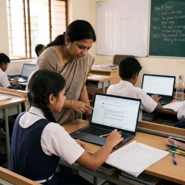 AI school platform supporting CBSE learning