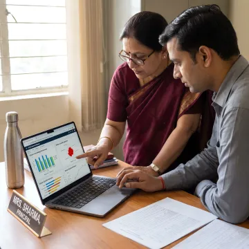 Student performance analytics dashboard for schools