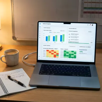 Academic platform dashboard for multi-campus schools