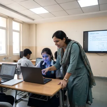 Hybrid learning platform for schools