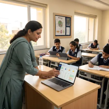 AI-powered school platform for CBSE and ICSE schools