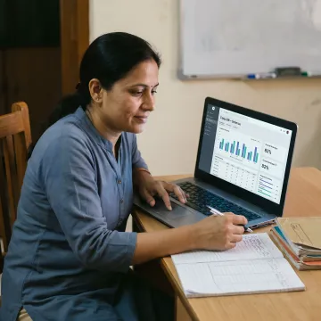 AI-Based Monthly Progress Reports for Students | One-Click Reports for Every Class