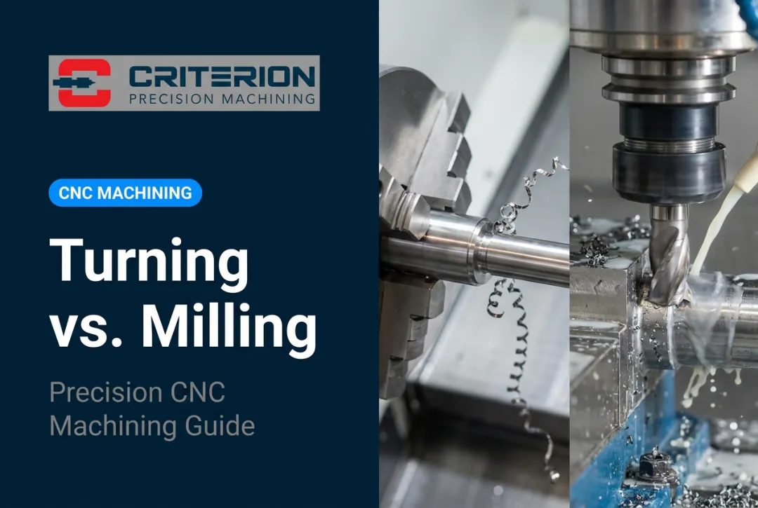 Turning vs. Milling: Precision CNC Machining Guide