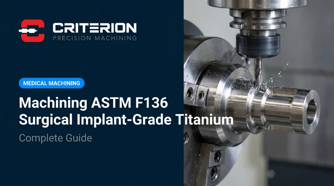 Machining ASTM F136 Surgical Implant-Grade Titanium: Complete Guide