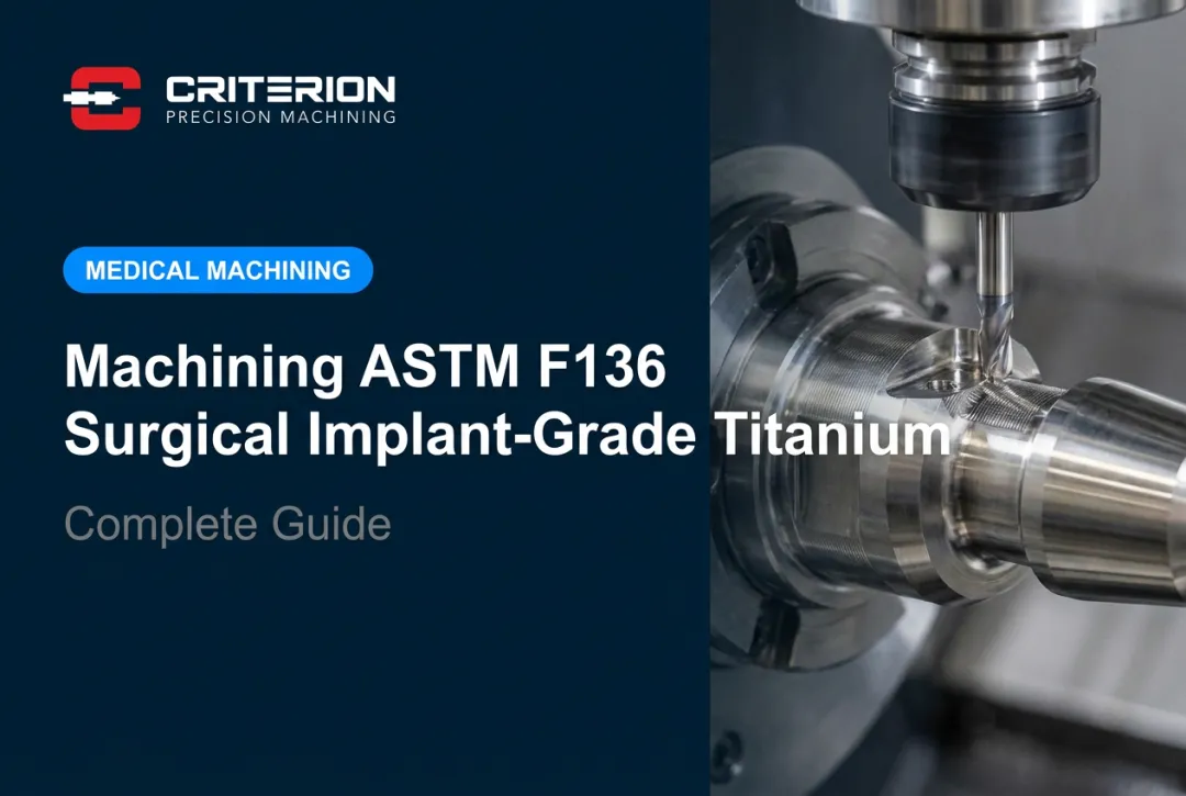 Machining ASTM F136 Surgical Implant-Grade Titanium: Complete Guide