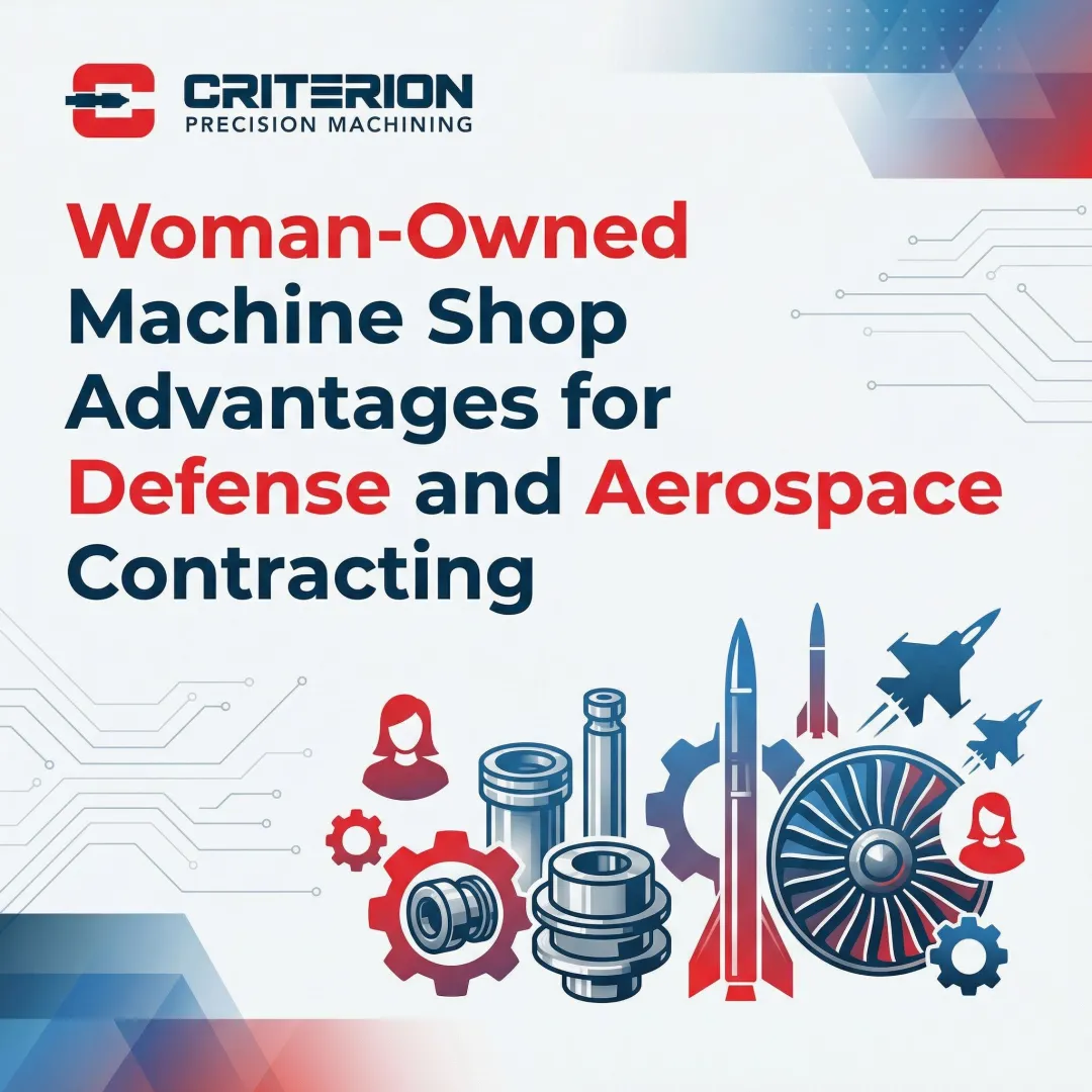 Woman-Owned Machine Shop Advantages for Defense and Aerospace Contracting