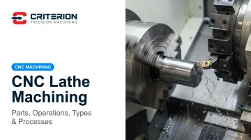 CNC Lathe Machining: Parts, Operations, Types &amp; Processes