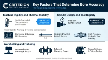 Three key factors determining jig bore accuracy machine spindle and workholding breakdown
