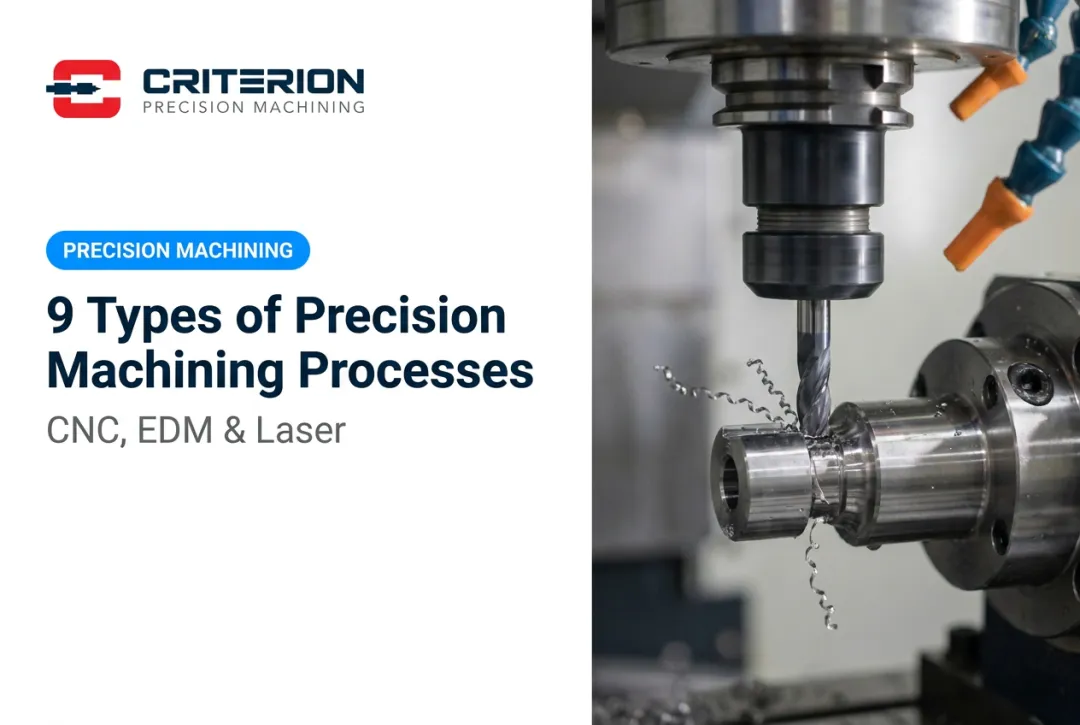 9 Types of Precision Machining Processes: CNC, EDM & Laser