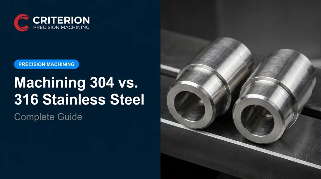 Machining 304 vs. 316 Stainless Steel: Complete Guide
