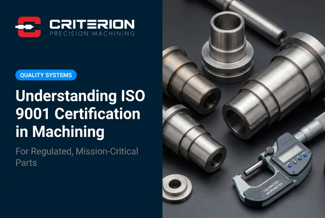 Understanding ISO 9001 Certification in Machining