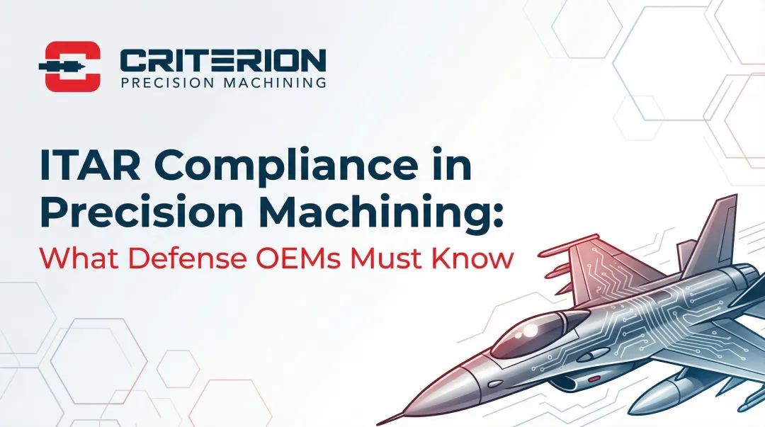 Cover image for ITAR Compliance in Precision Machining: What Defense OEMs Must Know