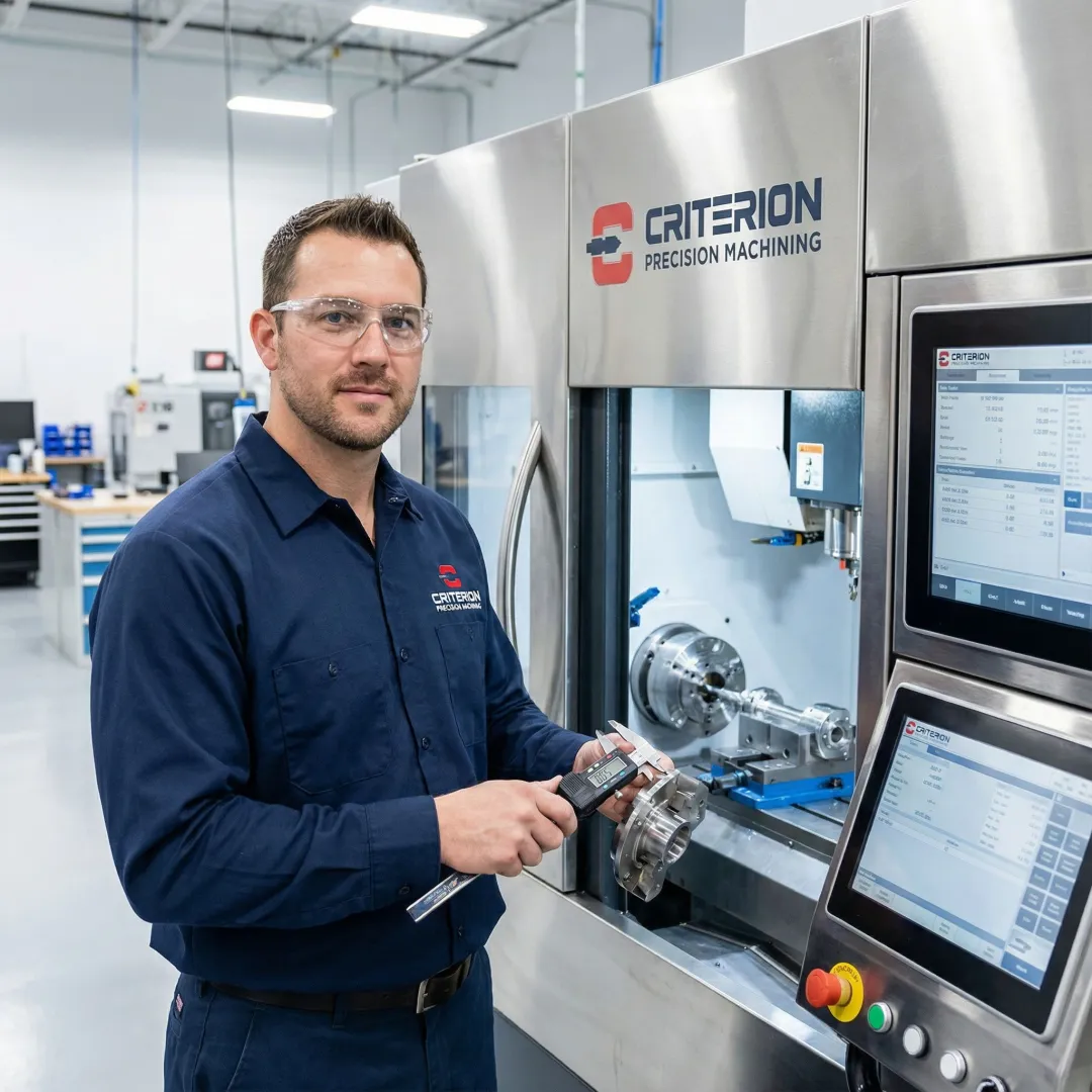Precision railroad components being manufactured on advanced CNC equipment