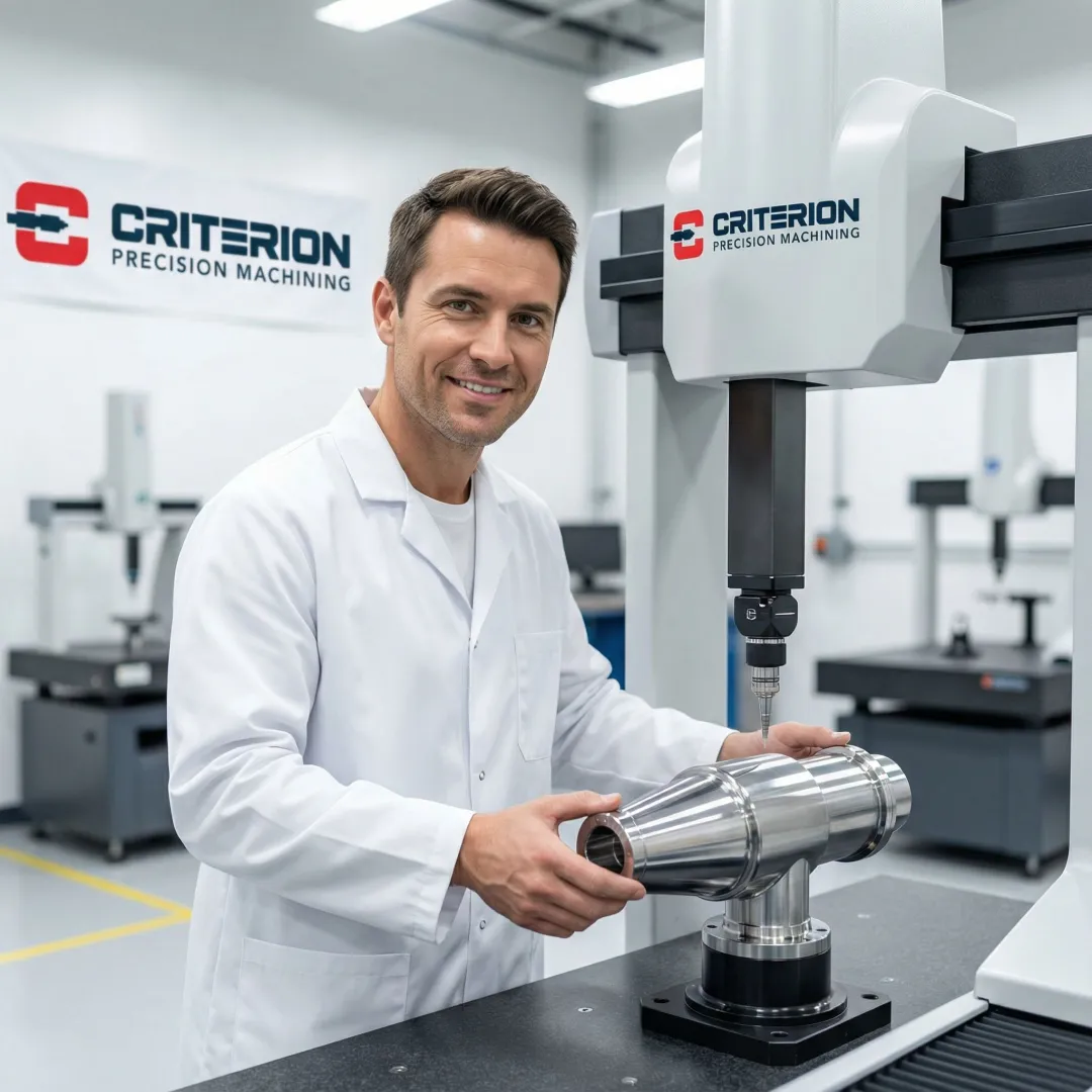 Aerospace precision machining quality control and inspection process