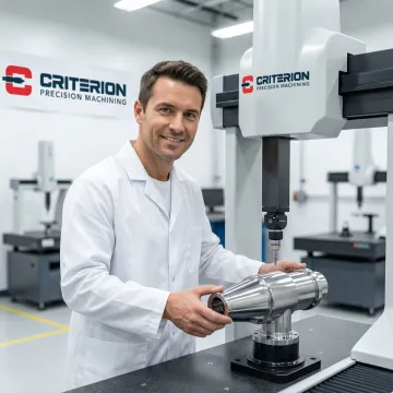 Aerospace precision machining quality control and inspection process