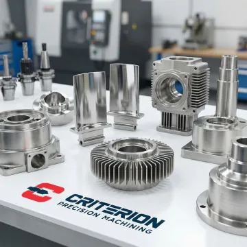 Precision machined energy components and turbine parts