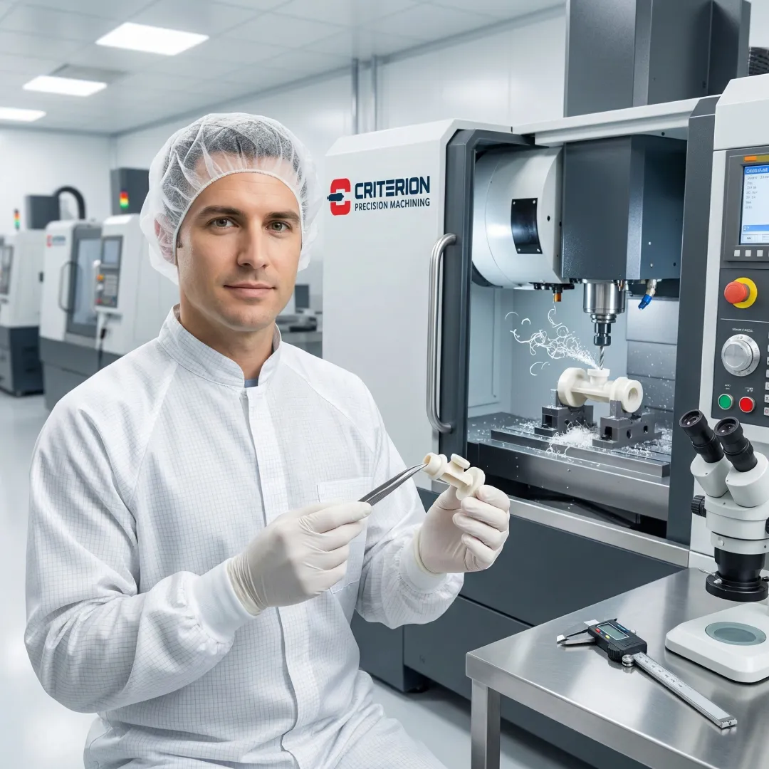 Medical Plastics Machining Services with Precision CNC