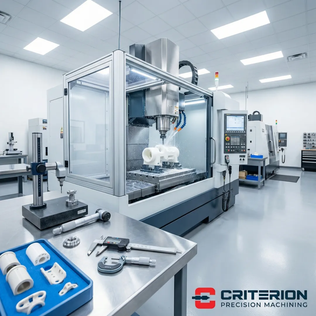 Precision machining workflow for PEEK medical device components in a certified manufacturing facility