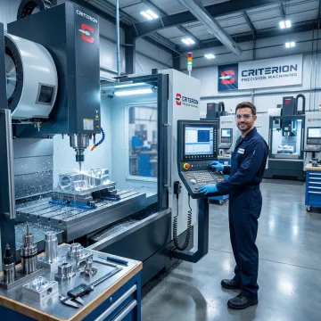 CNC machining services in Tennessee — precision milling center producing tight-tolerance components