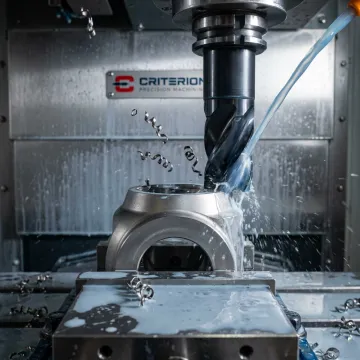 Exotic alloy CNC machining on a precision milling center