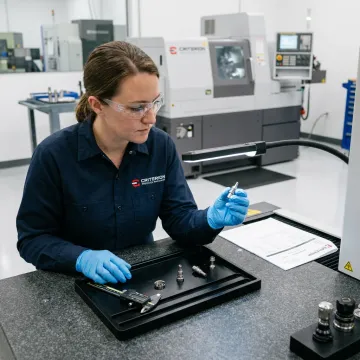 Swiss turning prototype inspection process