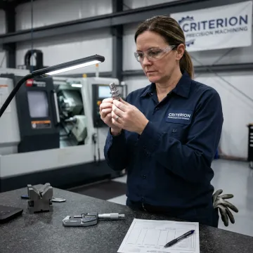 Aerospace and defense parts manufacturing