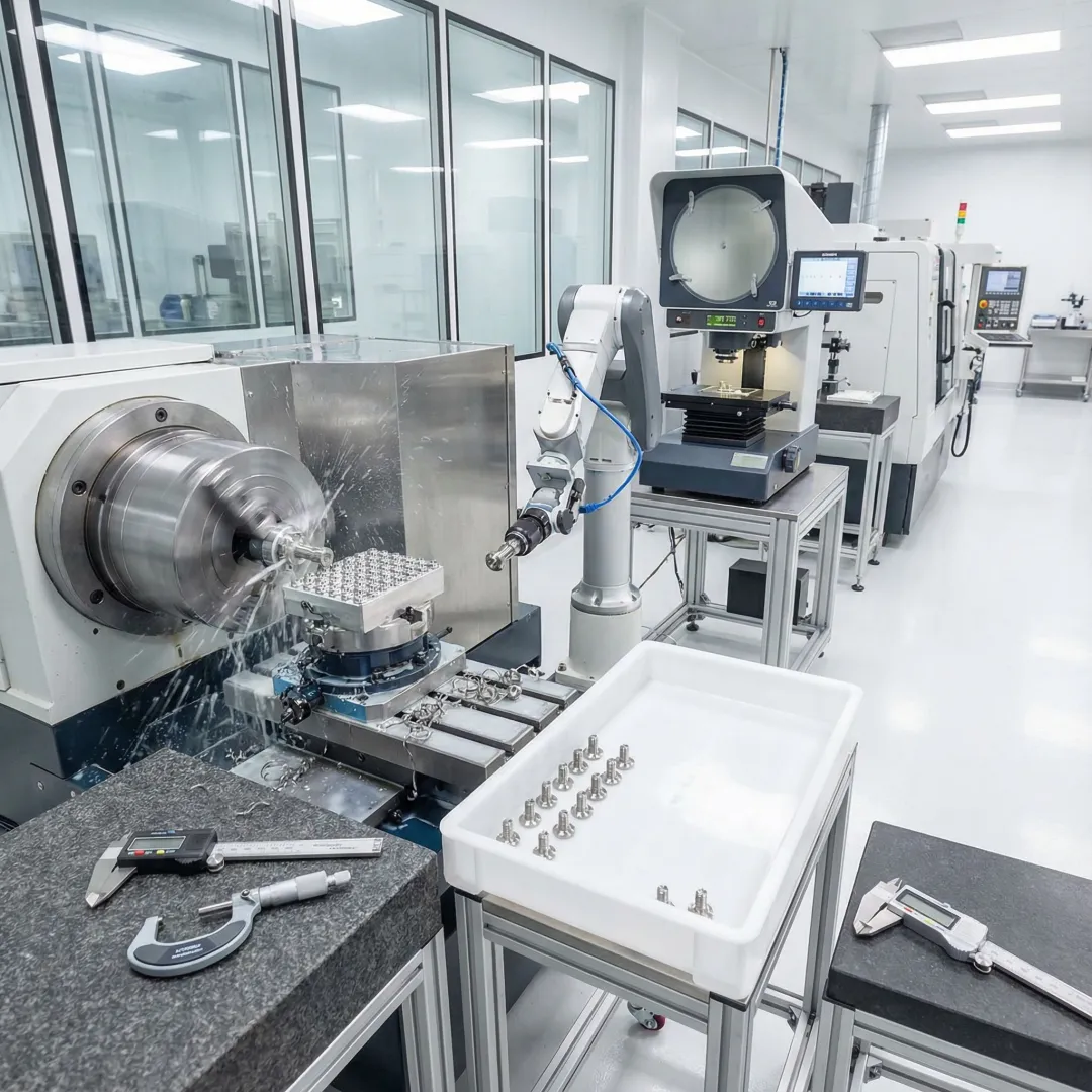 Medical Machining Specialists with ISO Certified Quality