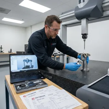 Aerospace part inspection process