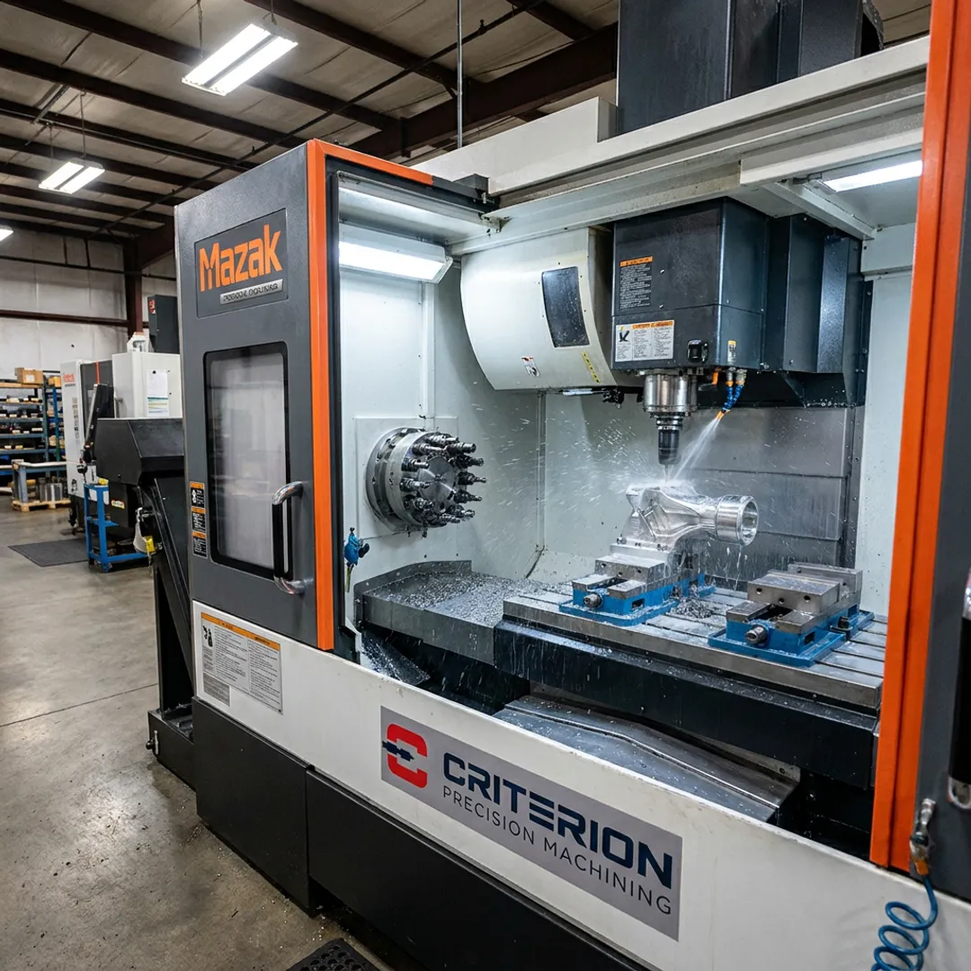 Aerospace contract manufacturing CNC machining