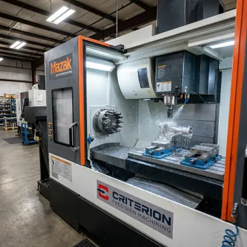Aerospace contract manufacturing CNC machining