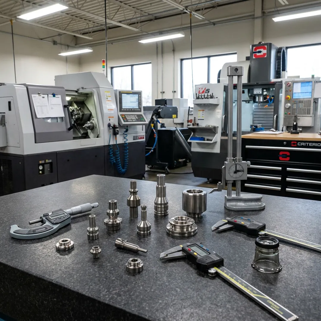 Precision medical device manufacturing components