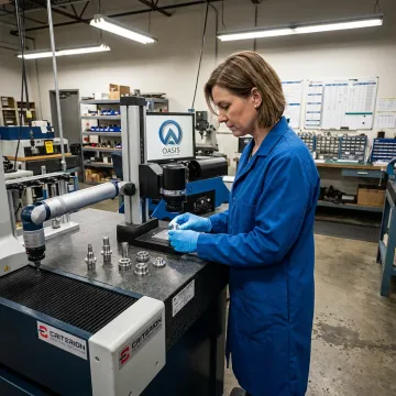 Precision inspection of stainless steel machined parts