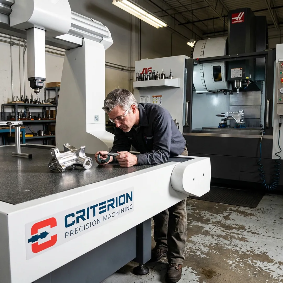 Aerospace CNC machining quality inspection process