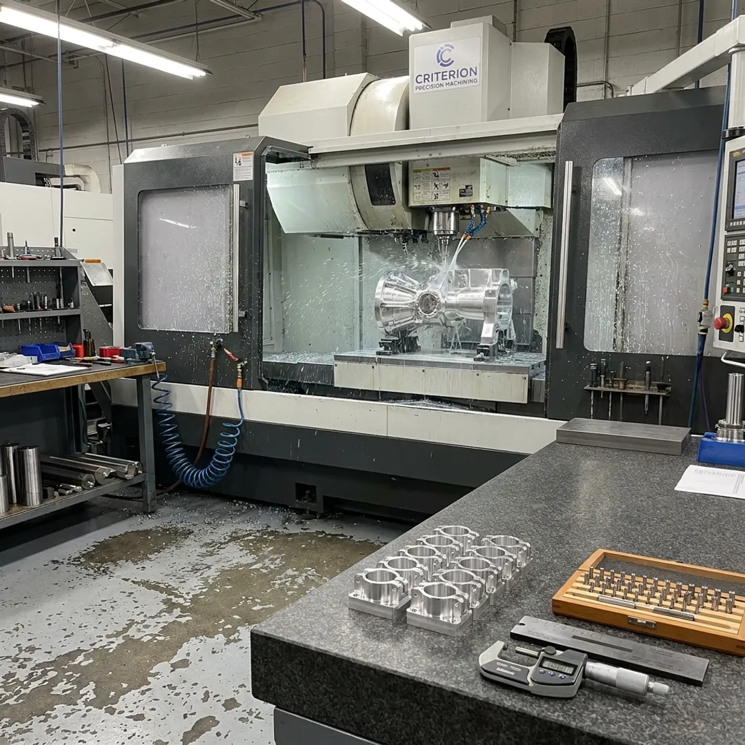 Precision aerospace and defense machined parts