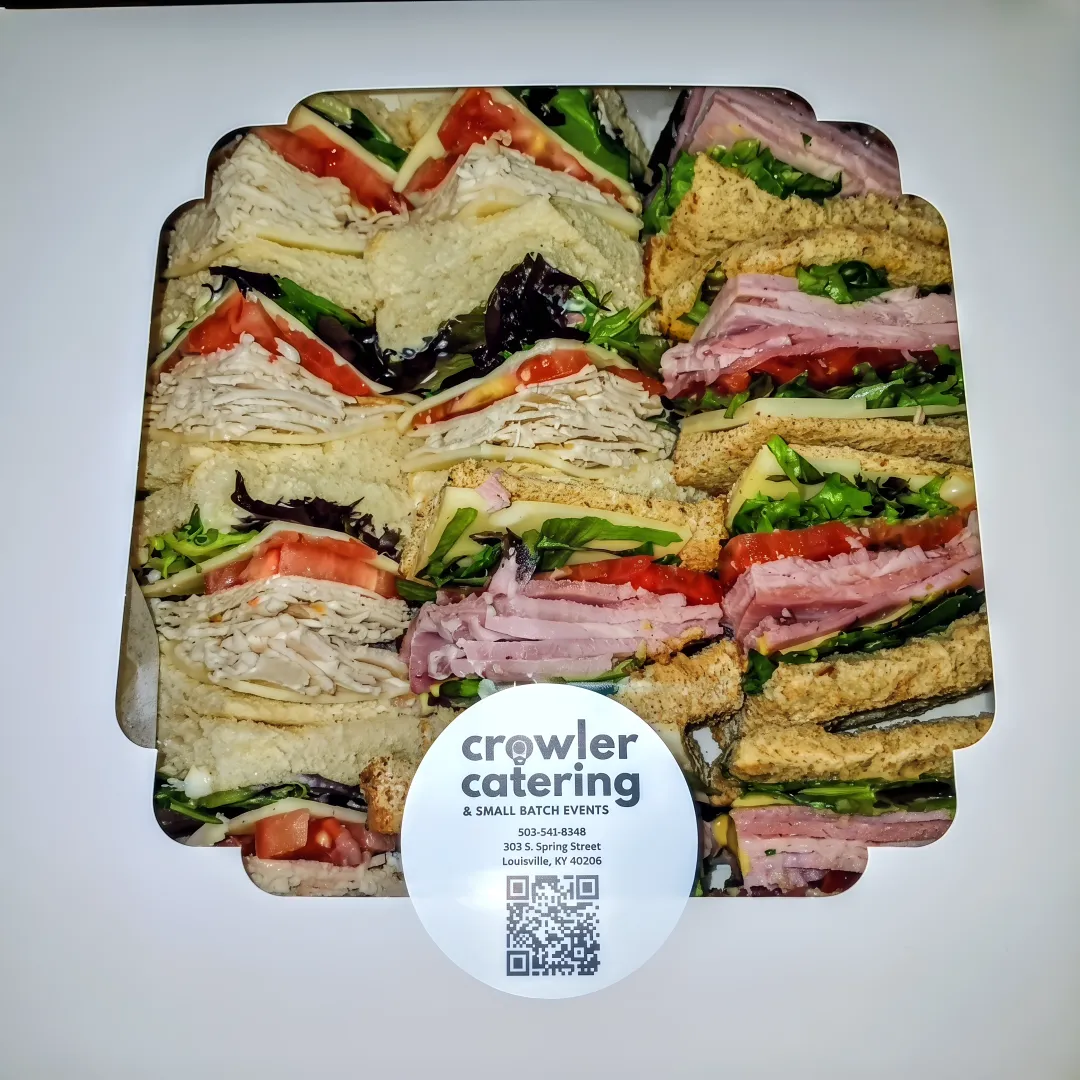 Individually packaged corporate lunches ready for delivery