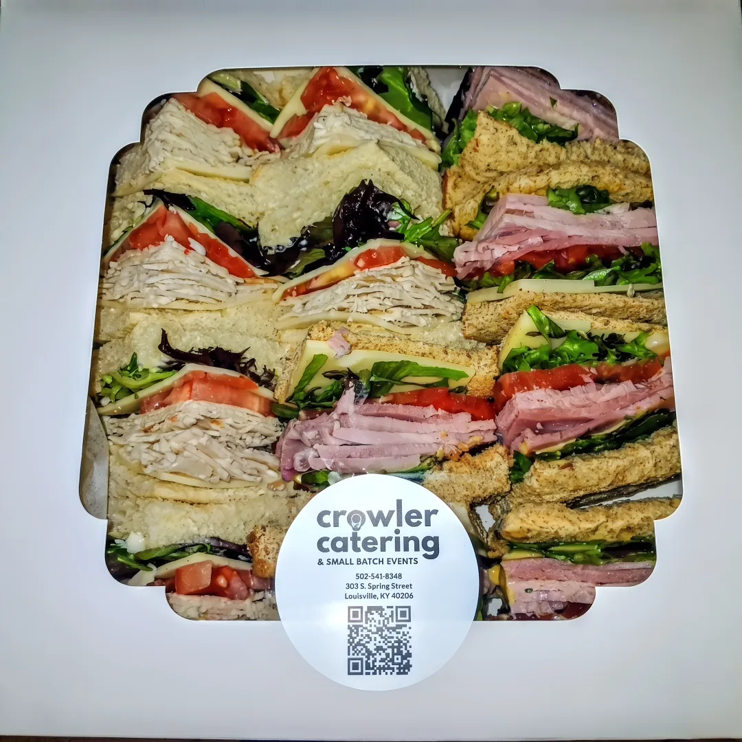 Individually packaged catered lunches