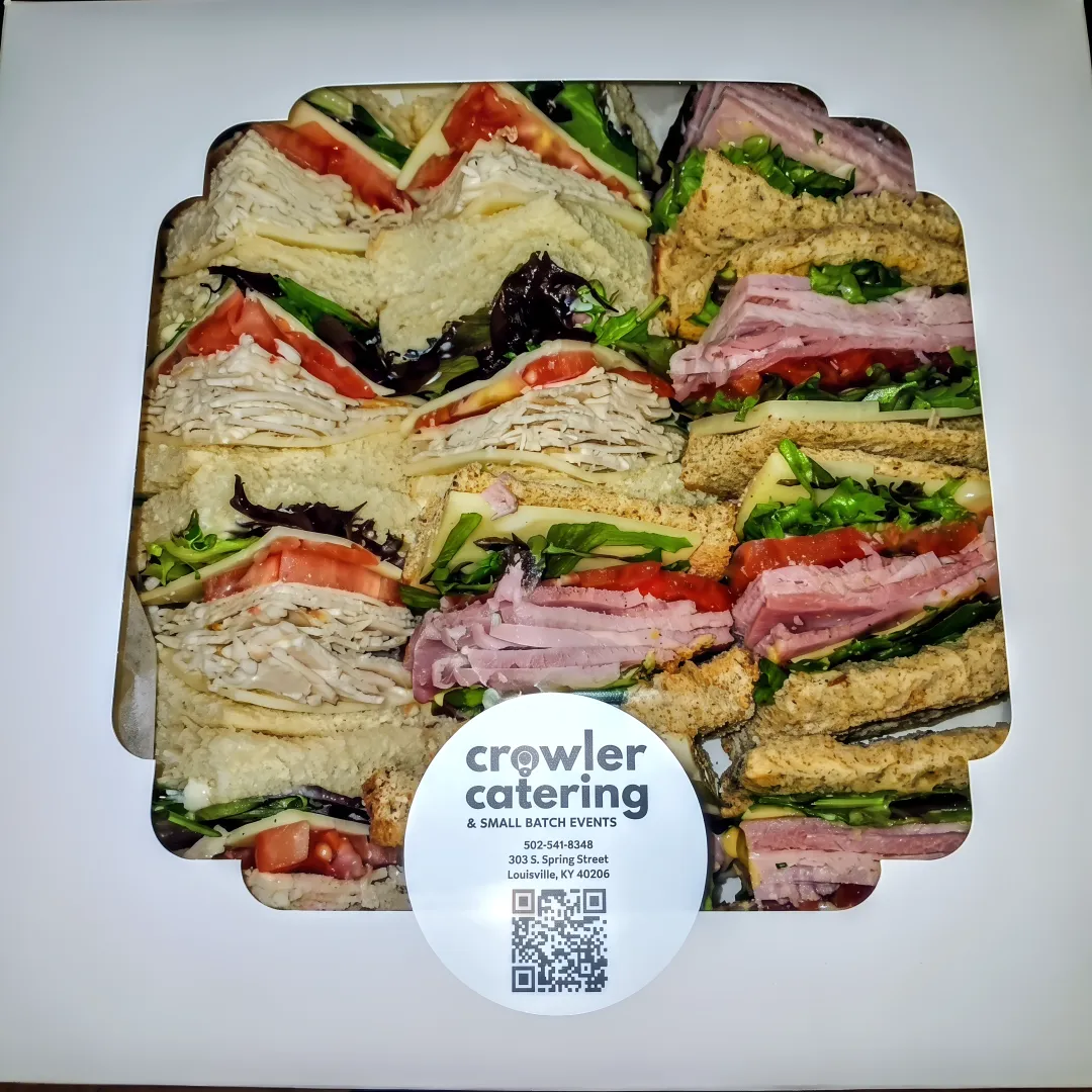 Individually prepared breakfast catering selections