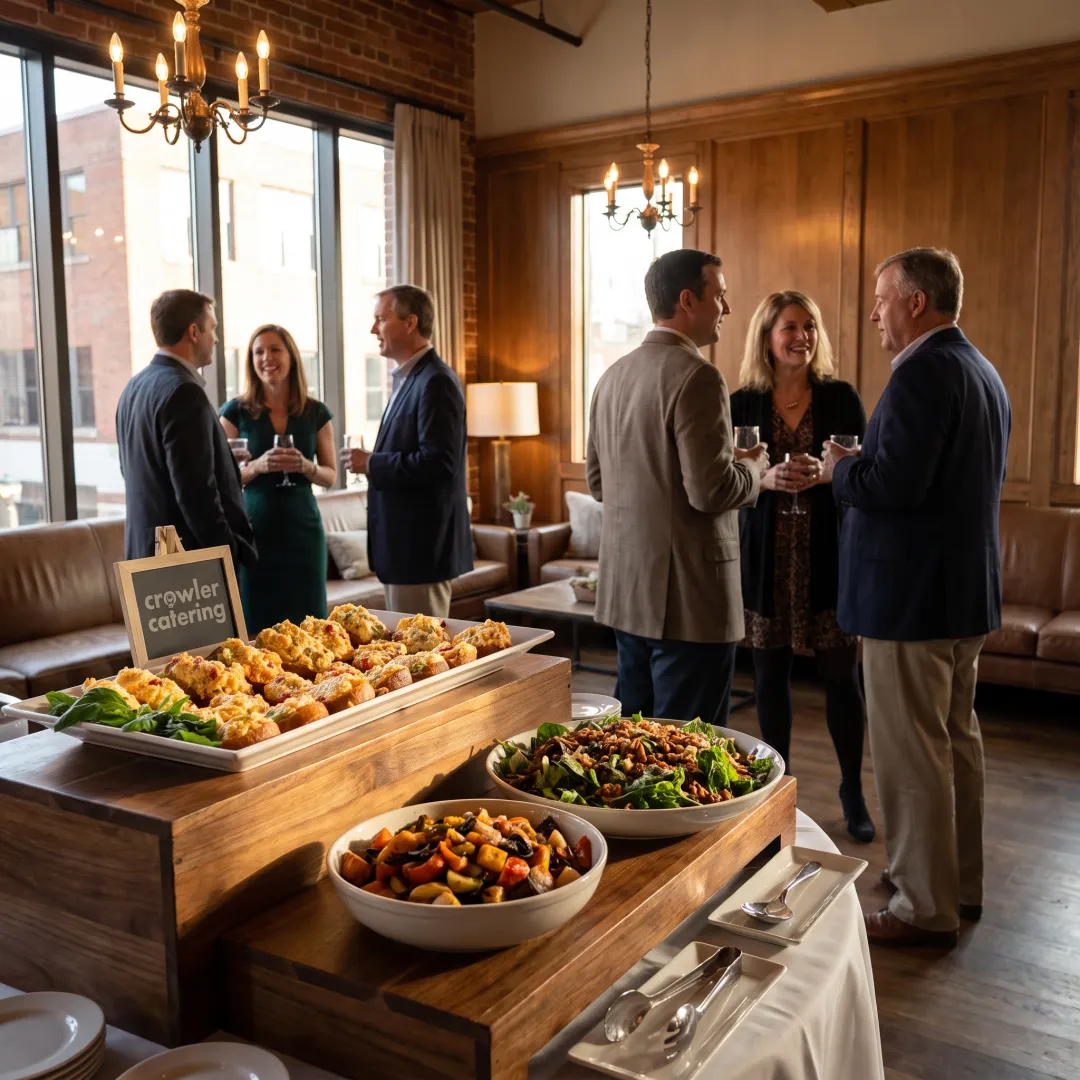 Private catered buffet at a Louisville event