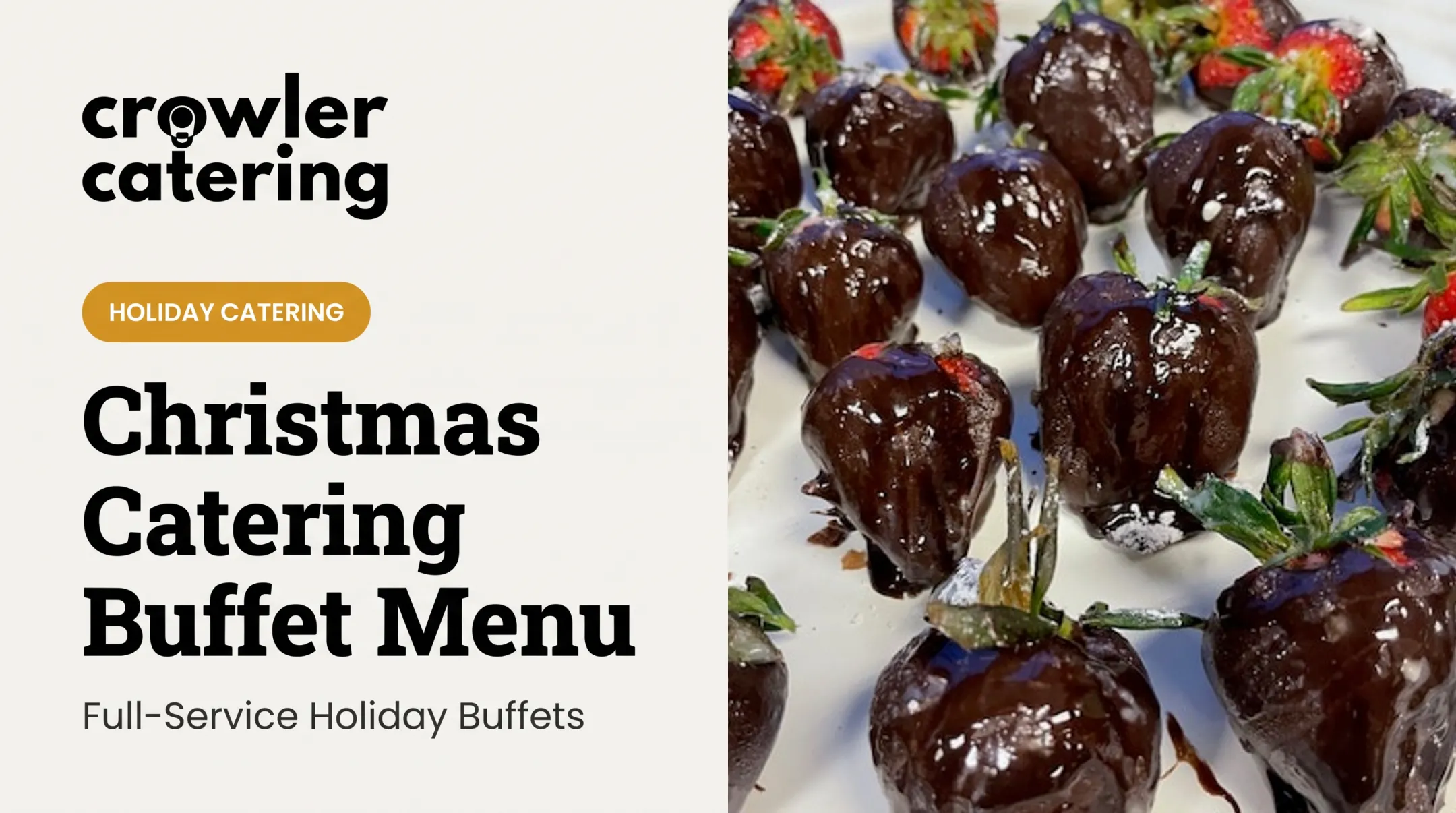 Christmas Catering Buffet Menu