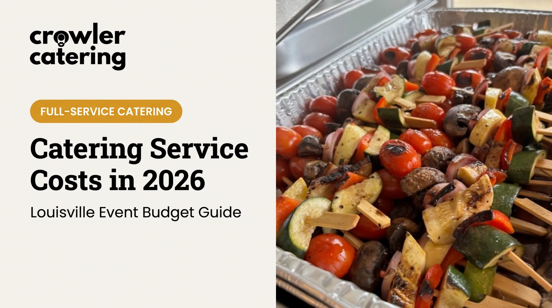 Catering Service Costs in 2026